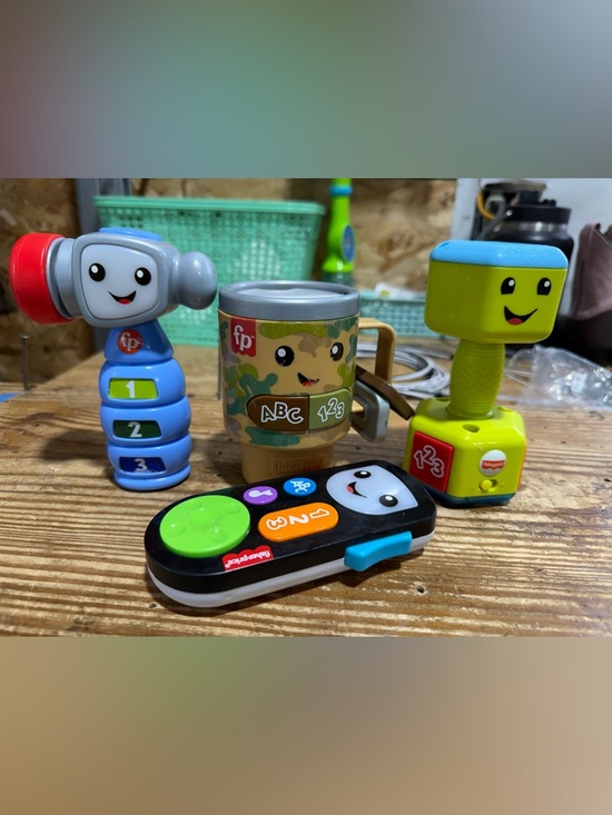 Fisher-Price Other - Fisher-Price Camouflage ABC 123 Toy Cup with Black Remote